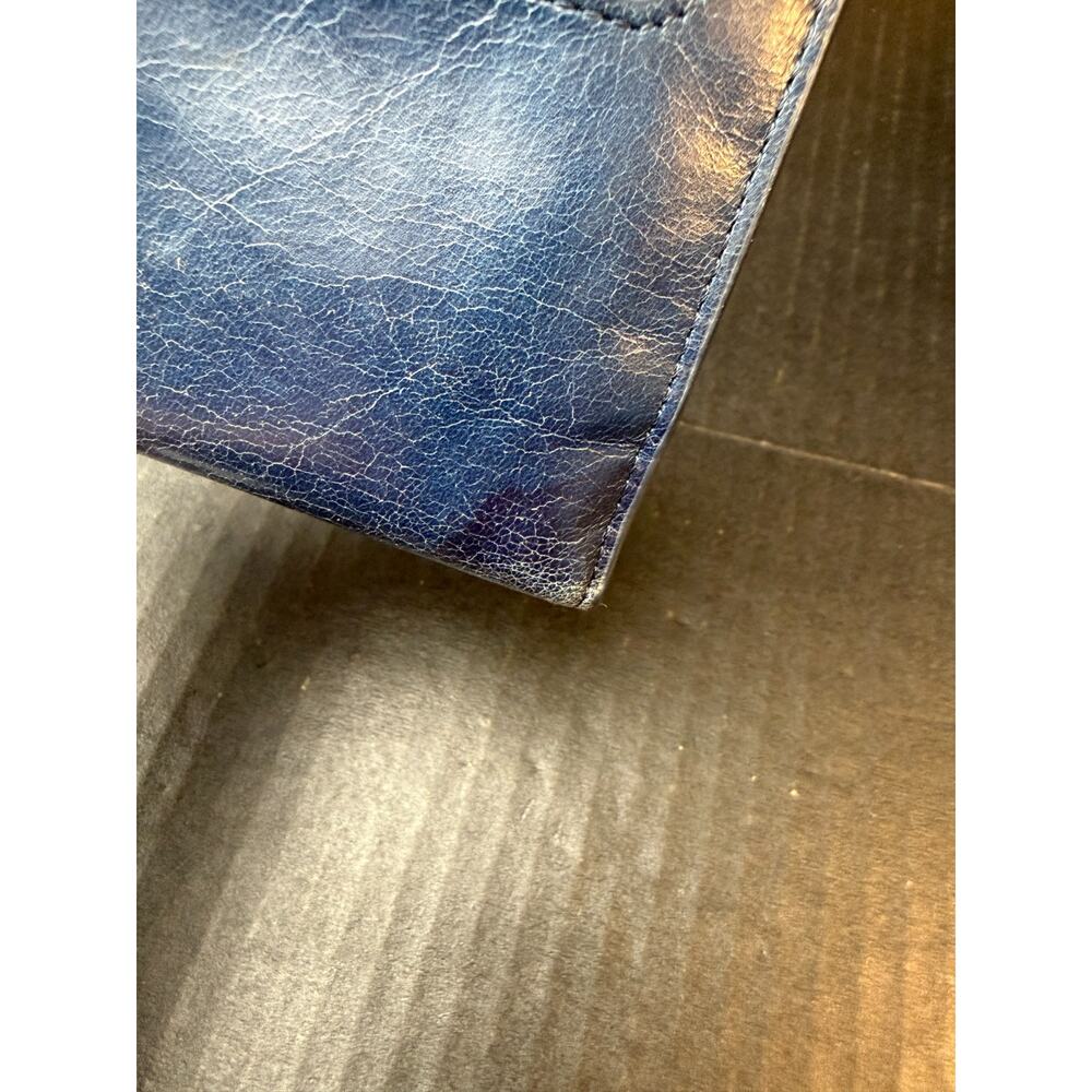 HOBO Navy Blue Leather Clutch Wallet - Picture 7 of 14